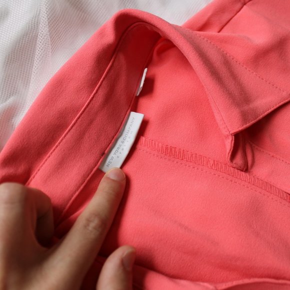 cap sleeve button down fit and flare dress - Picture 6 of 7